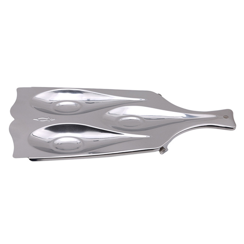 Στήριγμα κουταλιού από ανοξείδωτο ατσάλι Κάλυμμα καπακιού βάση στήριξης κουταλιού Στήριγμα σπάτουλας κουζίνας σπιτιού Εργαλείο μαγειρέματος