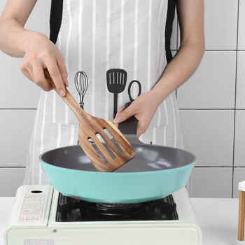 Musowood Ξύλινα σκεύη κουζίνας Κουτάλι ρυζιού με μακρύ χερούλι Κουτάλι κουτάλα Σαλάτα ανάμειξης Κουτάλι σερβιρίσματος Εργαλεία μαγειρικής
