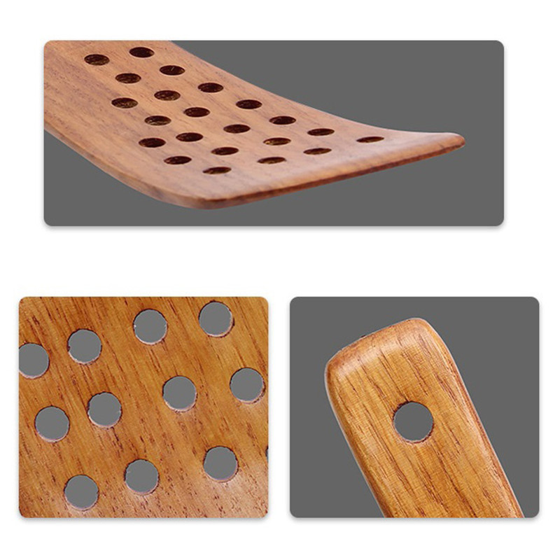 Spatula de lemn, lopata de bucatarie pentru tigaie antiaderenta, ustensile de lingura, vase de gatit din lemn, vase de gatit, accesorii de bucatarie