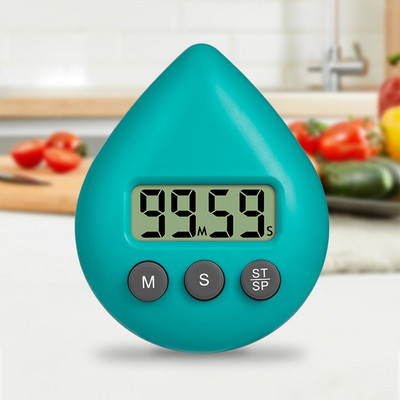 Cronometru digital cu numărătoare inversă pentru bucătărie LCD Alarma Cronometru pentru bucătărie de uz casnic Cronometru practic pentru gătit Ceas cu alarmă Cronometru pentru baie rezistent la apă