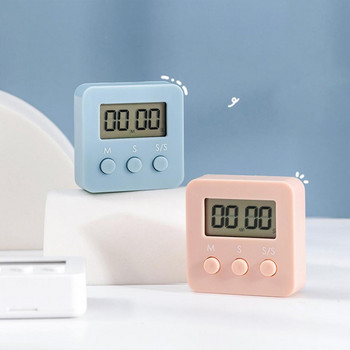 Полезна цифрова аларма Таймер в скандинавски стил Гладка повърхност Малък широко приложение Магнитен будилник