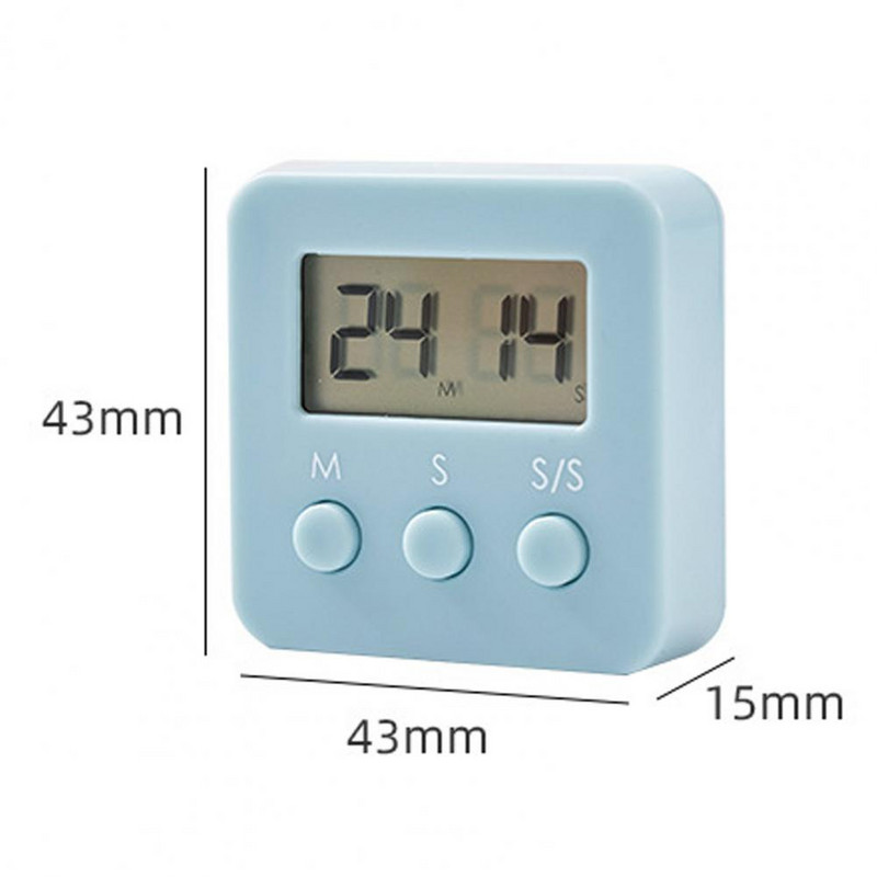 Kasulik digitaalne äratus Põhjamaade stiilis taimer, sile pind, väikese laiusega magnetiline äratuskell