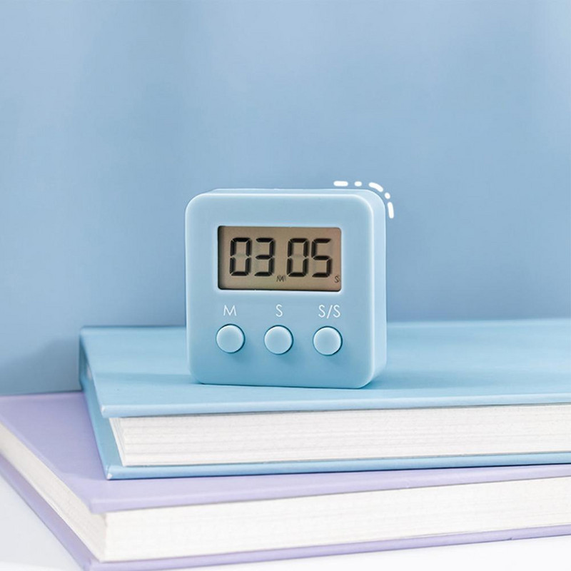 Kasulik digitaalne äratus Põhjamaade stiilis taimer, sile pind, väikese laiusega magnetiline äratuskell