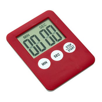 Πολυλειτουργικό Super Thin LCD Ψηφιακή οθόνη Χρονοδιακόπτης Κουζίνας Ρολόι Τοίχου Μπάνιου Αδιάβροχο Χρονοδιακόπτης ντους 7*5,3*0,9cm ABS