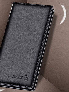 Portofel barbatesc din piele cu nasture