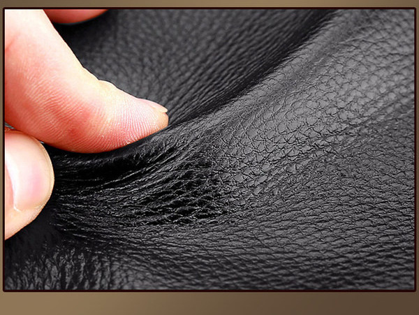 Portofel barbatesc din piele cu nasture