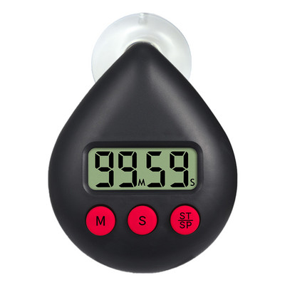 Ceas digital pentru baie Cronometru electronic Cronometru pentru bucătărie Ceas pentru învățare gătit Exerciții antrenament Management cronometre pentru