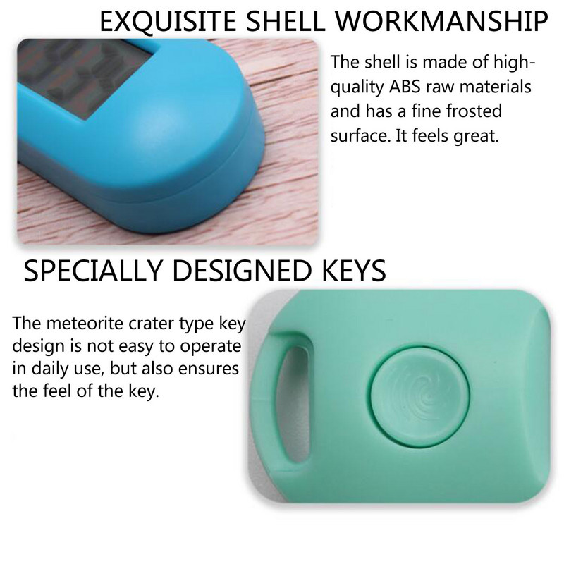 Nutildyti šviesus mini nešiojamas skaitmeninis elektroninis laikrodis, studento egzaminas, kišeninis laikrodis, elektroninis darbalaukio stalo dekoro laikmačiai 3G