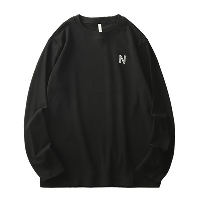 Muška bluza s dugim rukavima i vezom