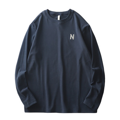 Muška bluza s dugim rukavima i vezom