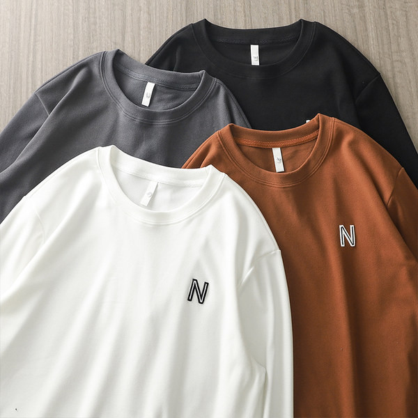 Muška bluza s dugim rukavima i vezom