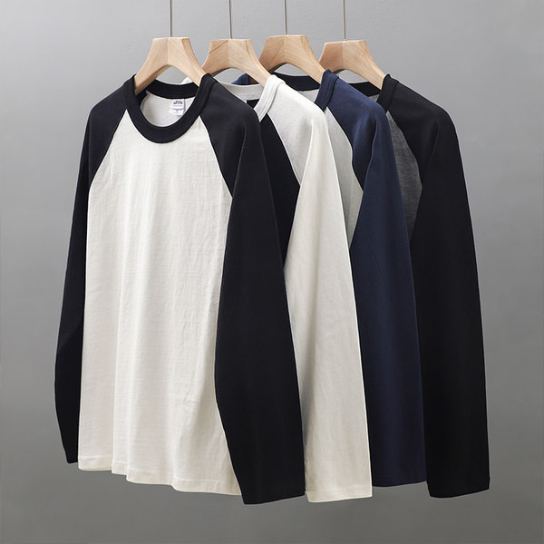 Bluză casual pentru bărbați cu decolteu oval