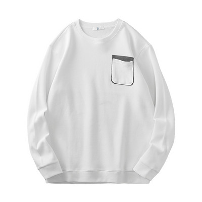 Bluză bărbătească cu mâneci lungi și buzunar