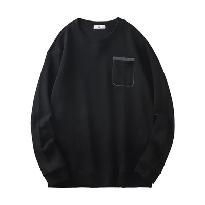 Bluză bărbătească cu mâneci lungi și buzunar