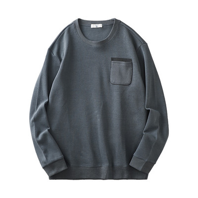 Bluză bărbătească cu mâneci lungi și buzunar