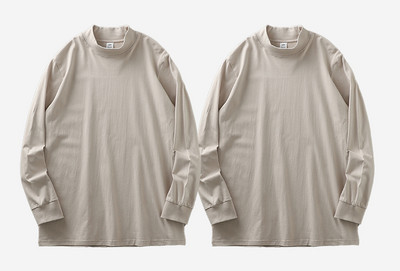 O bluză curată cu mânecă lungă pentru bărbați