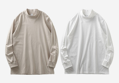 O bluză curată cu mânecă lungă pentru bărbați