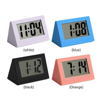 Ψηφιακό ηλεκτρονικό ξυπνητήρι LCD Ρολόι ώρας για επιτραπέζιο ρολόι Αντίστροφη μέτρηση για επιτραπέζιο γραφείο οικιακού γραφείου Αθόρυβο ρολόι προβολής ώρας γραφείου