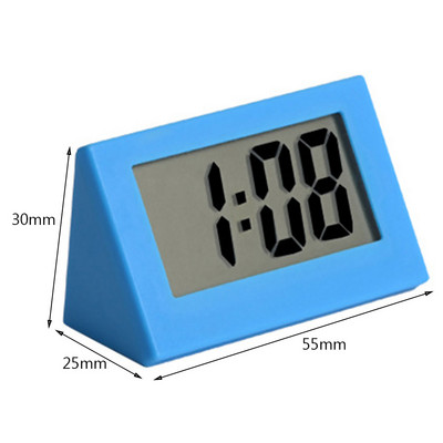 Ψηφιακό ηλεκτρονικό ξυπνητήρι LCD Ρολόι ώρας για επιτραπέζιο ρολόι Αντίστροφη μέτρηση για επιτραπέζιο γραφείο οικιακού γραφείου Αθόρυβο ρολόι προβολής ώρας γραφείου