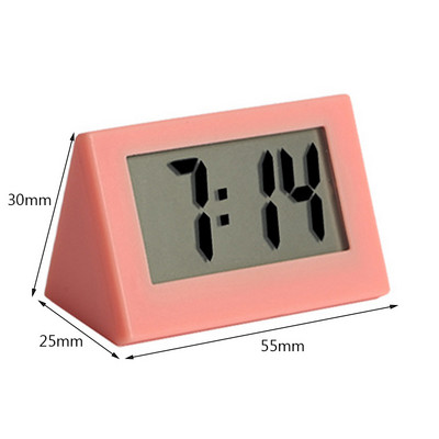 Ψηφιακό ηλεκτρονικό ξυπνητήρι LCD Ρολόι ώρας για επιτραπέζιο ρολόι Αντίστροφη μέτρηση για επιτραπέζιο γραφείο οικιακού γραφείου Αθόρυβο ρολόι προβολής ώρας γραφείου