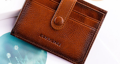 Ανδρικό πορτοφόλι από οικολογικό δέρμα