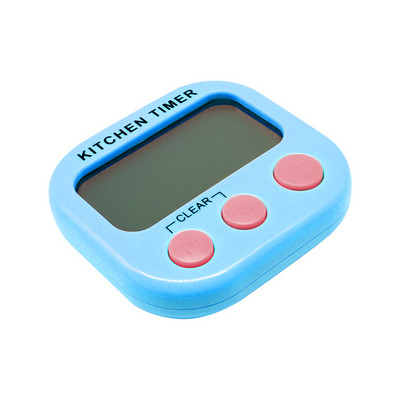 Digitaalne köögitaimer, suured numbrid, valju helisignaaliga magnetiline tugijalg suure LCD-ekraaniga toiduvalmistamiseks, küpsetamiseks, spordimängudeks