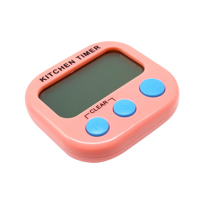 Digitaalne köögitaimer, suured numbrid, valju helisignaaliga magnetiline tugijalg suure LCD-ekraaniga toiduvalmistamiseks, küpsetamiseks, spordimängudeks