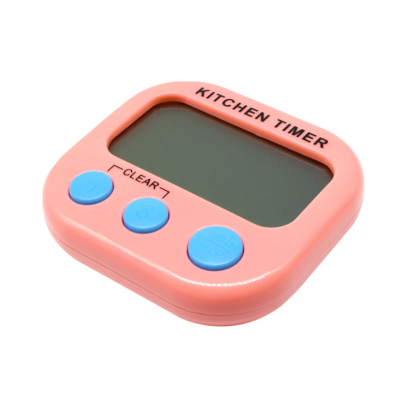 Digitaalne köögitaimer, suured numbrid, valju helisignaaliga magnetiline tugijalg suure LCD-ekraaniga toiduvalmistamiseks, küpsetamiseks, spordimängudeks