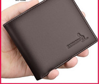 Ανδρικό οικολογικό δερμάτινο casual πορτοφόλι χωρίς αγκράφα