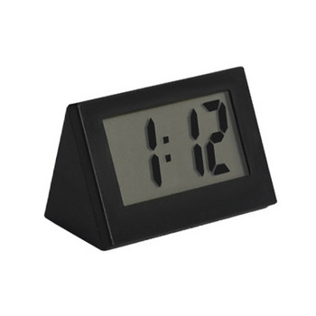 Мини LCD цифрови електронни настолни часовници Преносим безшумен настолен настолен часовник