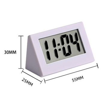 Mini LCD ψηφιακά ηλεκτρονικά επιτραπέζια ρολόγια Φορητό αθόρυβο επιτραπέζιο ρολόι σίγασης