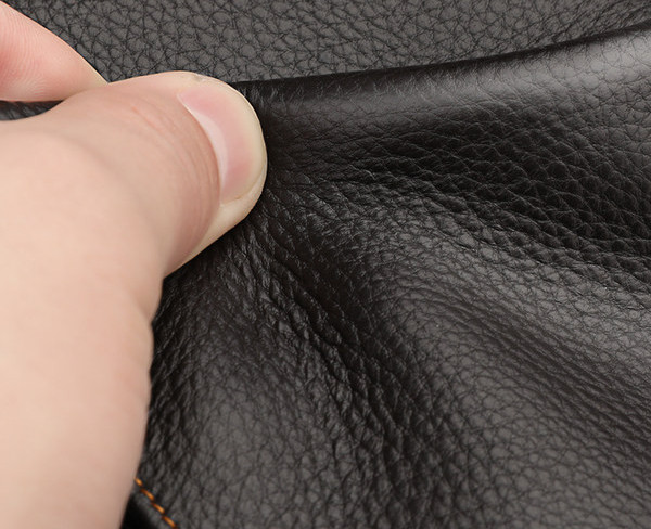 Öko-nahast moodne meeste rahakott metallelemendiga