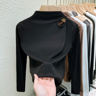 Bluza de dama model nou cu guler polo - trei culori