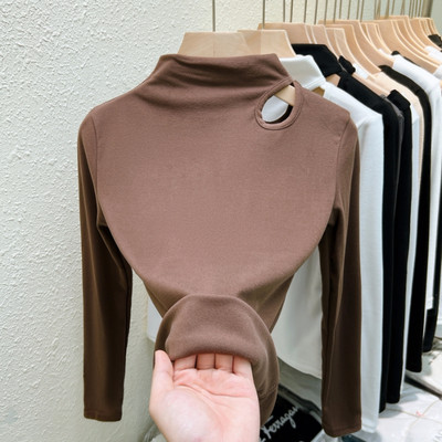 Bluza de dama model nou cu guler polo - trei culori