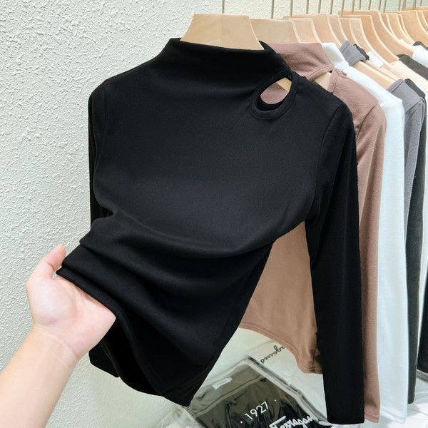 Bluza de dama model nou cu guler polo - trei culori