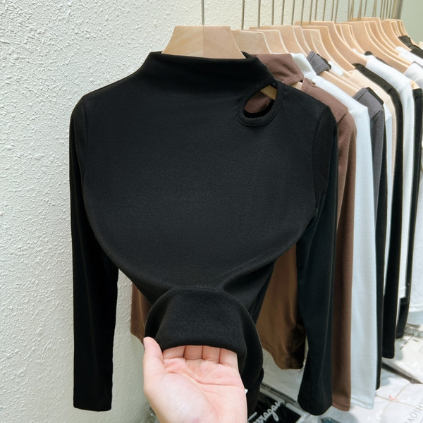 Bluza de dama model nou cu guler polo - trei culori