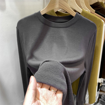 Γυναικεία φθινοπωρινή-χειμωνιάτικη μπλούζα με μακριά μανίκια