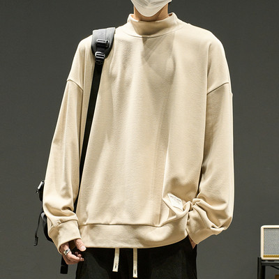 Bluză casual cu guler polo pentru bărbați