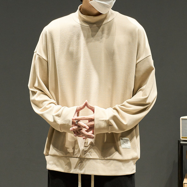 Bluză casual cu guler polo pentru bărbați