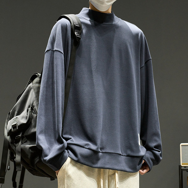 Bluză casual cu guler polo pentru bărbați