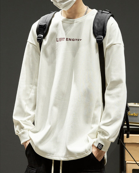 Bluză bărbătească din lână imprimată