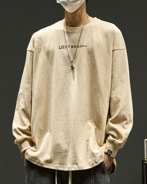 Bluză bărbătească model larg cu inscripție