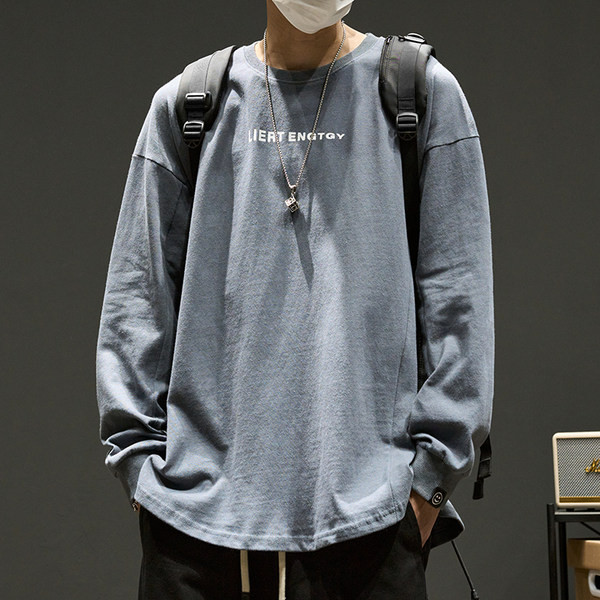 Bluză bărbătească model larg cu inscripție