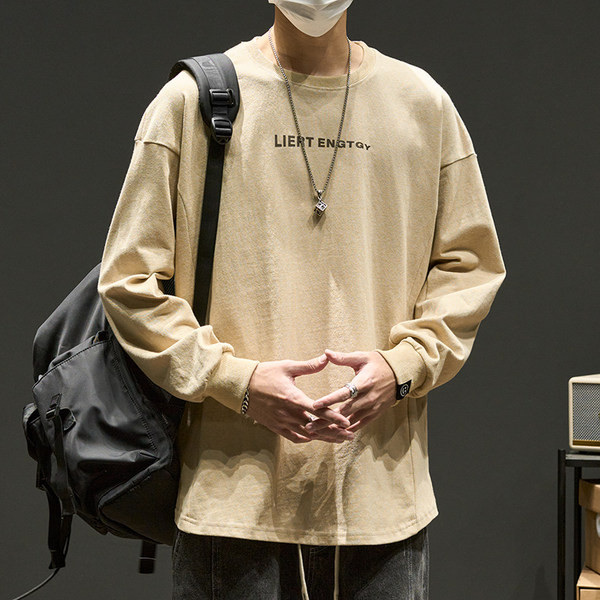 Bluză bărbătească model larg cu inscripție