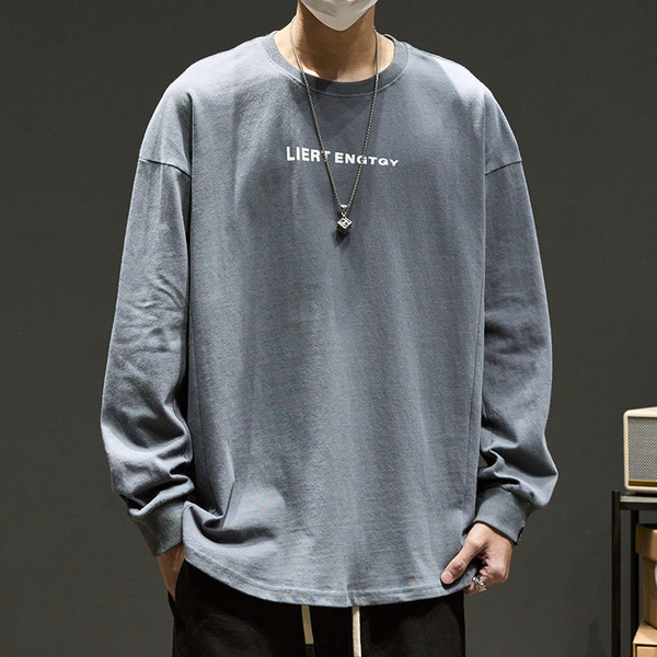 Bluză bărbătească model larg cu inscripție