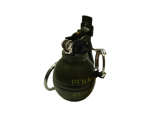 Запалка Ahelos, Метална, Газова, Зелена