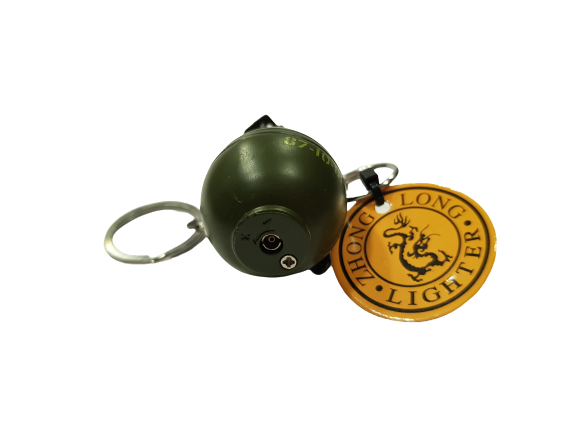 Запалка Ahelos, Метална, Газова, Зелена