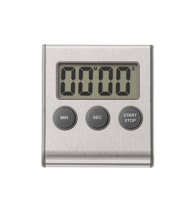 Temporizator de bucătărie clasic, ceas cu alarmă, magnet, metal, numărătoare inversă, autocolant pentru frigider, memento de timp, unelte de bucătărie, accesorii