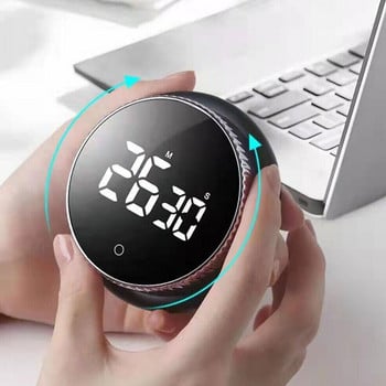 Magnetic Kitchen Timer Digital Timer Εγχειρίδιο Αντίστροφης μέτρησης Ξυπνητήρι Μηχανικός χρονοδιακόπτης μαγειρέματος Χρονόμετρο μελέτης ντους μαγειρέματος