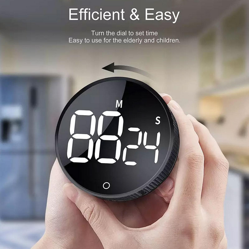 Magnetiline köögitaimer Digitaalne taimer Käsitsi loendur äratuskell mehaaniline toiduvalmistamise taimer toiduvalmistamise dušš Stopper